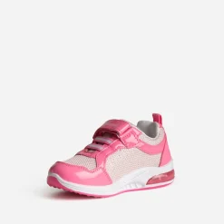 Tennis PAT PATROUILLE rose verni semelle lumineuse