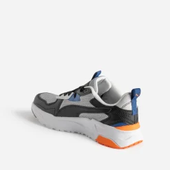 Tennis PUMA grise, noire, bleue, orange