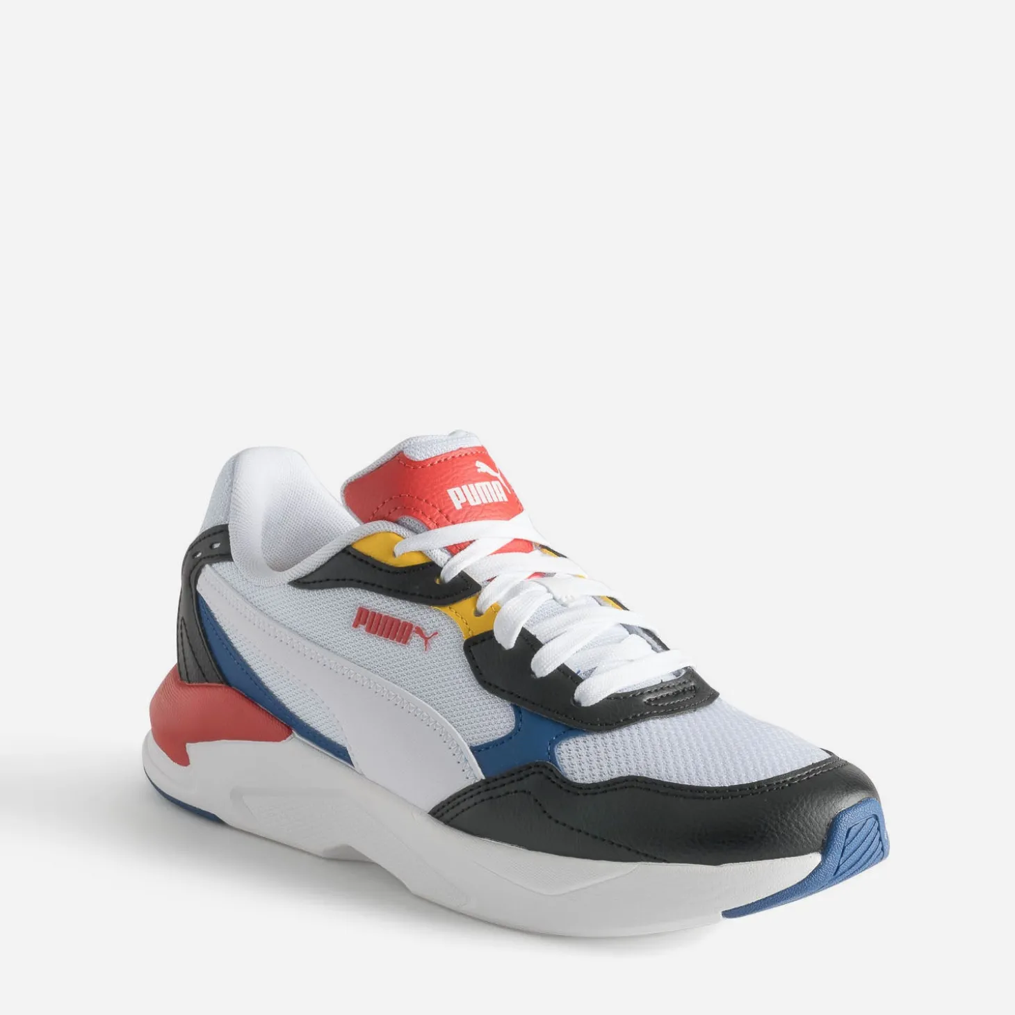 Tennis PUMA multicolore et bi matière