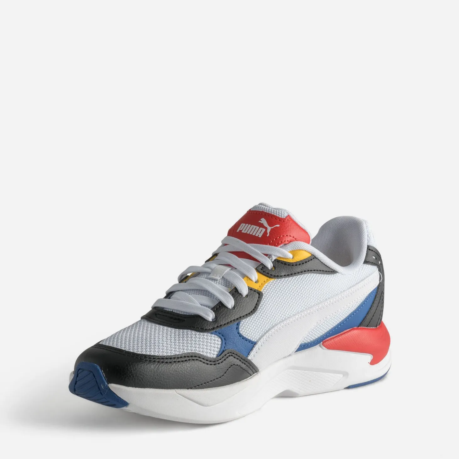 Tennis PUMA multicolore et bi matière