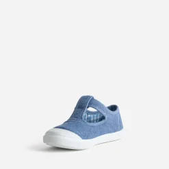 Tennis salomé BUGGY bleue en toile