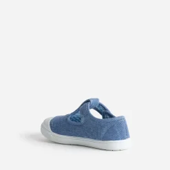 Tennis salomé BUGGY bleue en toile