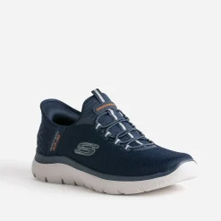 Tennis SCKECHERS marine à enfiler
