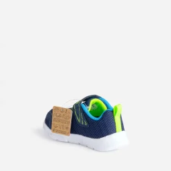 Tennis SKECHERS en tissu mesh bleu marine