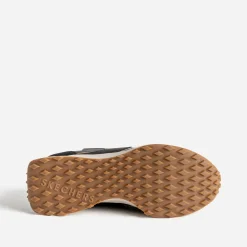 Tennis SKECHERS noire bi-matière