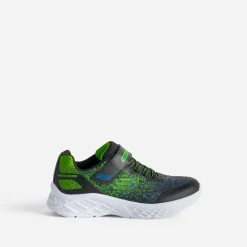 Tennis SKECHERS noire, bleu, vert fluo