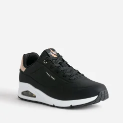 Tennis SKECHERS noire et cuivrée