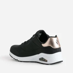 Tennis SKECHERS noire et cuivrée