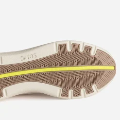 Tennis TBS beige mesh détails dorés