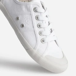 Tennis TBS blanche en toile