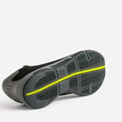 Tennis TBS noire cuir velours