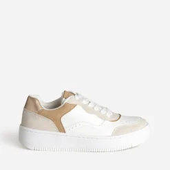 Tennis TEXTO blanc, gris, beige