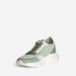 Tennis TEXTO verte mesh tricoté