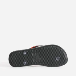 Tong IPANEMA noire brides façon écailles