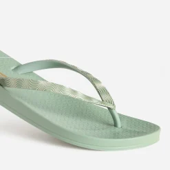 Tong IPANEMA vert d'eau brides graphiques